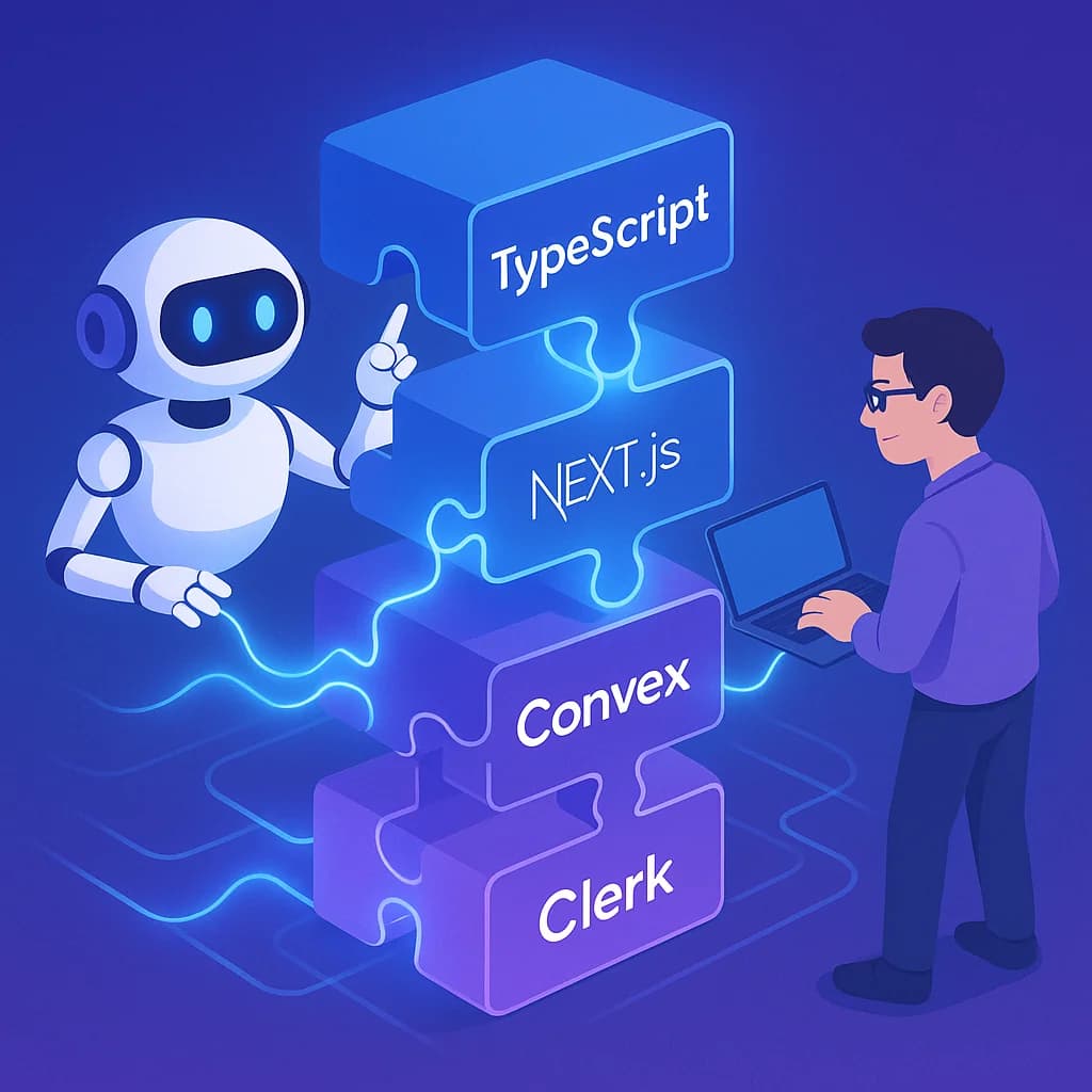 Hero image showing a modern, integrated tech stack